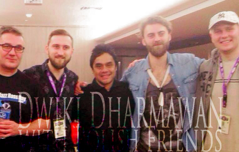 Dwiki Dharmawan with Polish Friends
